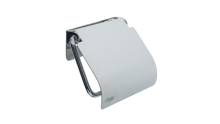 Бумагодержатель с крышкой Fixsen Hotel Хром / FX-31010