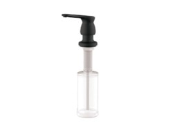 Дозатор для мыла Diadonna встроенный 300 мл металл пластик черный / D66-1914BL