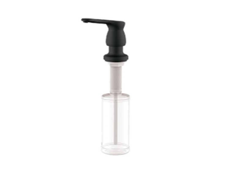 Дозатор для мыла Diadonna встроенный 300 мл металл пластик черный / D66-1914BL