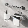 Держатель туалетной бумаги настенный с крышкой AM.PM Gem Хром / A90341400
