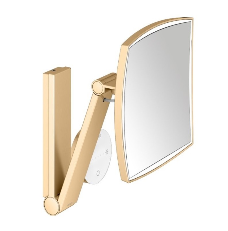 Зеркало сенсорное с подсветкой Keuco iLook_move Латунь шлифованная / 17613259002