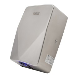 Сушилка для рук скоростная BXG 700 Вт,100 м/с, металл, хром, с ультрафиолетом / BXG-JET-3500А UV