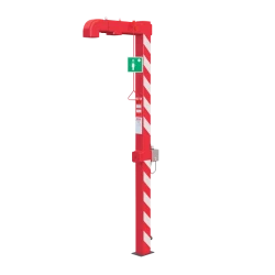 Аварийная душевая стойка SANELA SLSN 23H уличная Красный / 82236