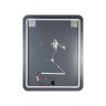 Зеркало 800х1000 мм сенсорное САНАКС с внутренней LED подсветкой, ореольное свечение. Drift Light / 45267