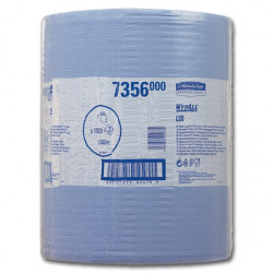 Kimberly-Clark 7356 WYPALL L20 Essential Протирочные салфетки - Большой рулон, синие (рул.)