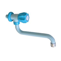 BRIMIX 609 Пластиковый смеситель на одну воду / голубой