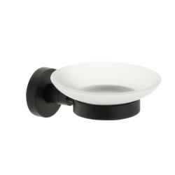 Мыльница стеклянная Fixsen Comfort Black Черный / FX-86008 Мыльница стеклянная Fixsen Comfort Black Черный / FX-86008