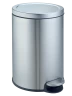 Ведро для мусора педальное WeltWasser LORA MT 20L Матовая сталь / 10000013393