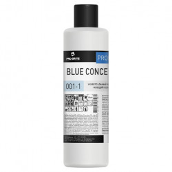 Низкопенный моющий концентрат Pro-Brite BLUE CONCENTRATE 001-1 / для ежедневной и генеральной уборки / 1 л