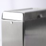 Урна настенная 4,5 л WisePro нержавеющая сталь / 77-51