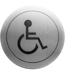 Nofer 16724.2.S Табличка "Туалет для инвалидов"
