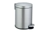 Ведро для мусора педальное WeltWasser LORA MT 6L Матовая сталь / 10000013389