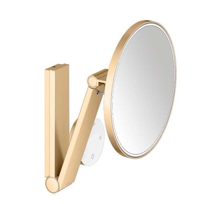 Зеркало сенсорное с подсветкой Keuco iLook_move Латунь шлифованная / 17612259002