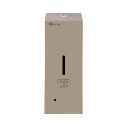 Дозатор MERIDA STELLA R для жидкого мыла наливной сенсорный 550мл металл матовая сталь Антифингер / DSA108.R