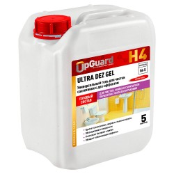Моющее ДЕЗ ср-во на основе хлора UpGuard H4 ULTRA DEZ GEL 5л / 84-5