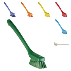 Щетка узкая Vikan с длинной ручкой 420 мм, жесткий ворс