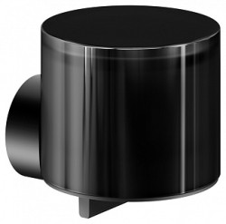 Дозатор для жидкого мыла Keuco REVA механический настенный 150 мл латунь стекло черный / 12852379000
