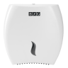 Диспенсер туалетной бумаги BXG NEW для средних рулонов пластик белый / 1750489 