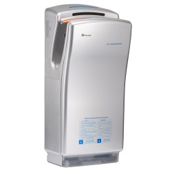 Сушилка для рук MERIDA погружная 1400 Вт "Эко джет" пластик, бесщеточная Матовая сталь / M73P