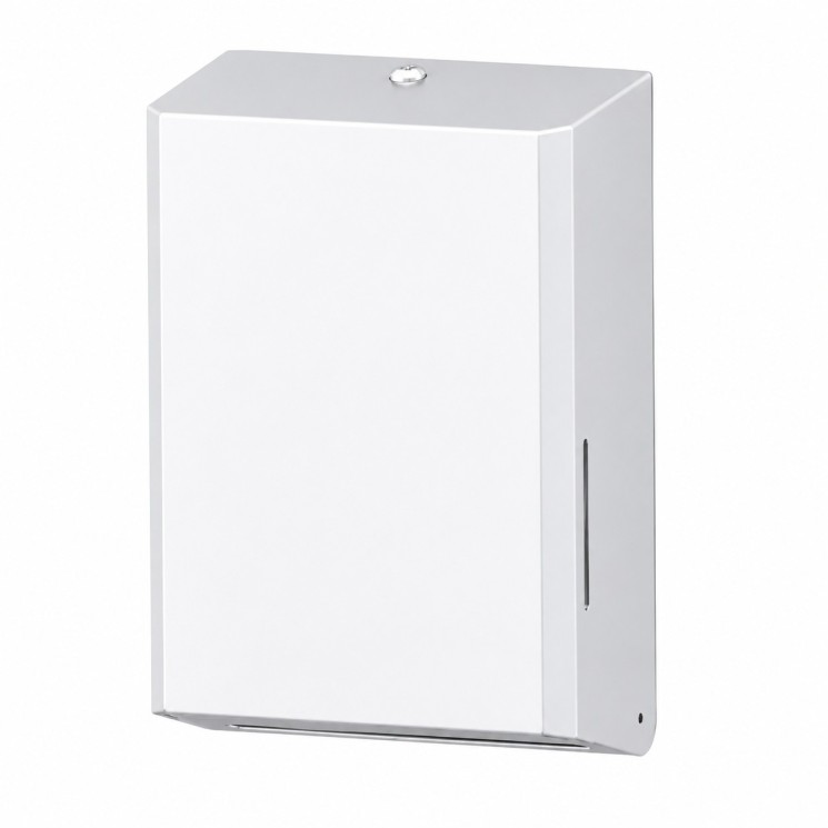 Диспенсер бумажных полотенец V сложения металл WisePro NS630 Матовая сталь / 90400