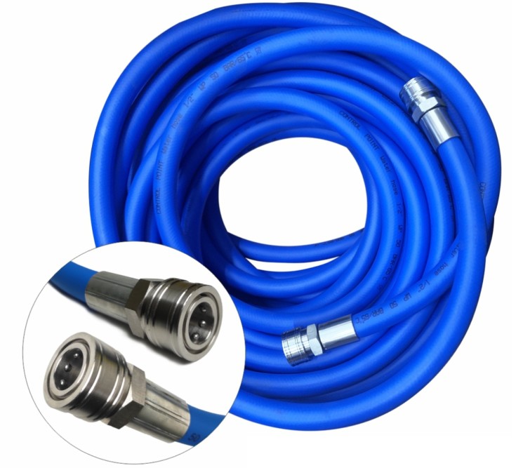 Шланг HACCPER Control Point пятислойный для подачи воды 20 м Синий / 862001-27