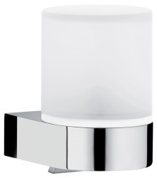 Дозатор для жидкого мыла Keuco Edition механический настенный 180 мл латунь стекло хром / 30052019000
