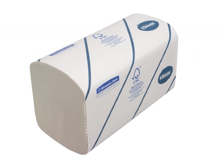 Бумажные полотенца листовые Kimberly-Clark KLEENEX ULTRA 6789, 186шт, 2слоя (пач.)