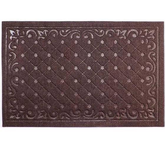 Коврик влаговпитывающий In'Loran "Холл" 45х75 см Коричневый / 130-582