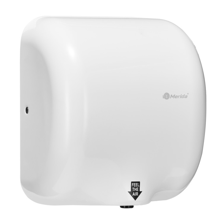 Сушилка для рук MERIDA "Турбо джет" металл 1200 Вт Белый / EIB102