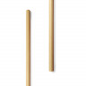 Рукоятка деревянная TTS 00001030 / диаметр 25 мм / длина 140 см
