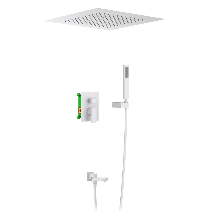 Душевая система встроенная Timo Selene Белый матовый / SX-2039/16SM Душевая система встроенная Timo Selene Белый матовый / SX-2039/16SM