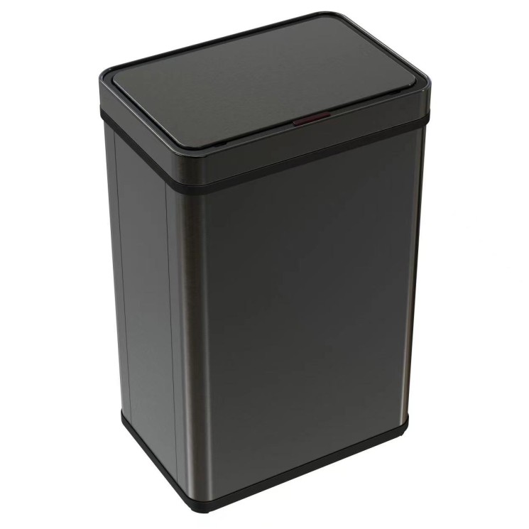 Урна сенсорная 60 л металл Ksitex Черный / AGB-60B