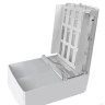 Диспенсер для листовых бумажных полотенец HOR Z и V сложения пластик белый / HOR-11113303