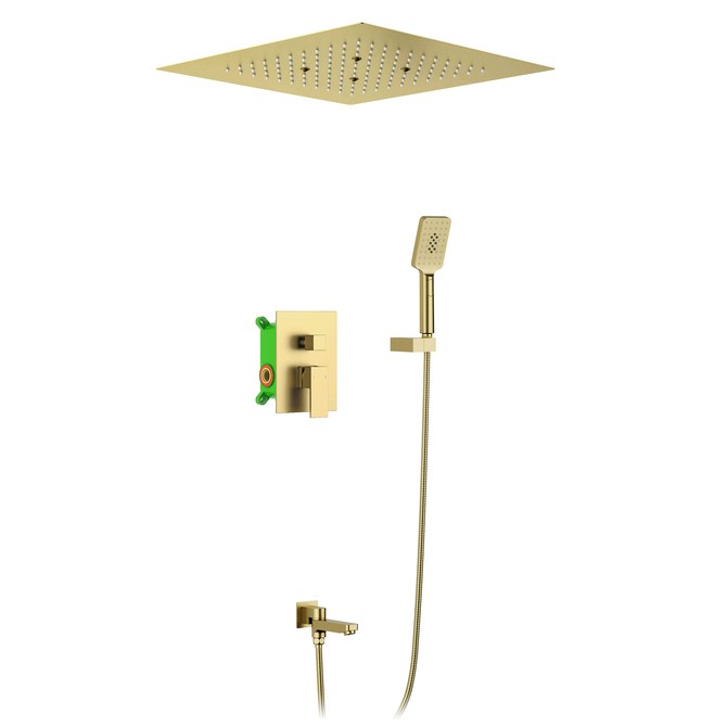 Душевая система встроенная Timo Selene Золото матовое / SX-2039/17SM