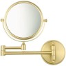 Зеркало косметическое D15 Fixsen Hotel Золото сатин / FX-31021G