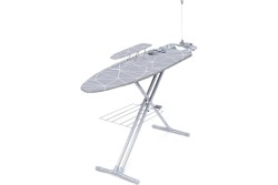 Доска гладильная Nika 9 122*40 см чехол с линиями на сером / НТ9/4 Доска гладильная Nika 9 122*40 см чехол с линиями на сером / НТ9/4