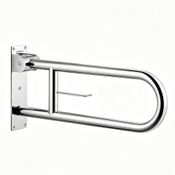Поручень Ksitex откидной настенный Хром / SH-1801S