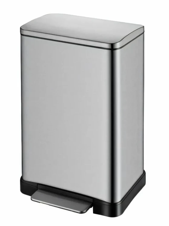 Ведро для мусора педальное WeltWasser LASSY MT 30L Матовая сталь / 10000009935