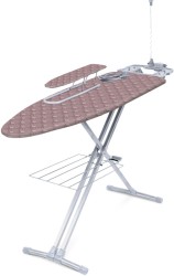 Доска гладильная Nika 9 122*40 см чехол с ракушками пудровый / НТ9/7 Доска гладильная Nika 9 122*40 см чехол с ракушками пудровый / НТ9/7