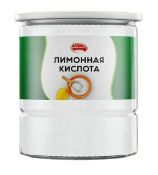 Лимонная кислота пищевая универсальная 1 кг, пластиковая банка, NARMAK / 622755