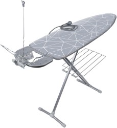 Гладильная доска Nika Бест 122*40 см с линиями на сером / НБ/5 Гладильная доска Nika Бест 122*40 см с линиями на сером / НБ/5