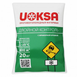 Материал противогололёдный UOKSA 20 кг до -25°C / 91833