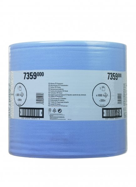 Kimberly-Clark 7359 WYPALL L30 Ultra Протирочные салфетки - Большой рулон, синие (рул.)