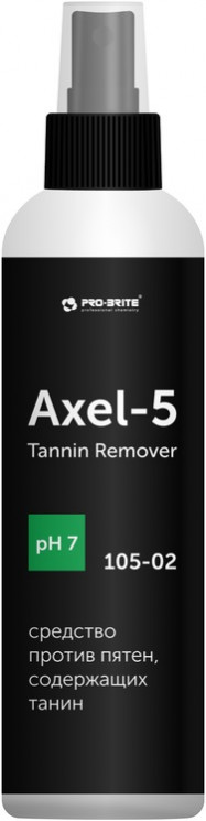 Средство Pro-Brite 105-02 AXEL-5 Tannin Remover / против пятен, содержащих растительные красители / 200 мл