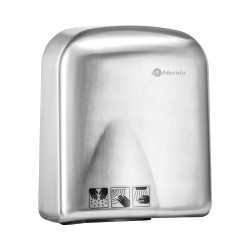 Сушилка для рук MERIDA "Экофлоу" пластик 1650 Вт Матовая сталь / EJM101