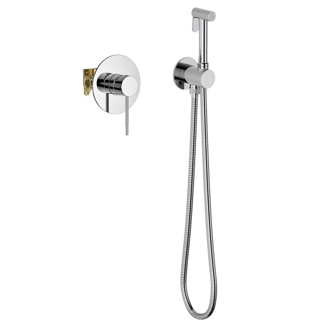 Смеситель встроенный с гигиеническим душем Timo Saona Хром / 2389/00SM 