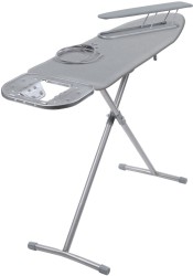 Гладильная доска Nika 122*34 см серебристый тефлон / Н3МТ/СР Гладильная доска Nika 122*34 см серебристый тефлон / Н3МТ/СР
