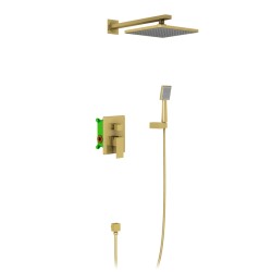 Душевая система встроенная Timo Selene  Золото матовое / SX-2069/17SM