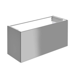 Тумба под умывальник 1 ящик, Keuco PLAN 1000х605x490 мм, Инокс матовый / 32972290000