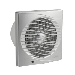 Вытяжной вентилятор GFmark 5007 / матовый / пластик АБС / d = 120 мм / с обратным клапаном и москитной сеткой